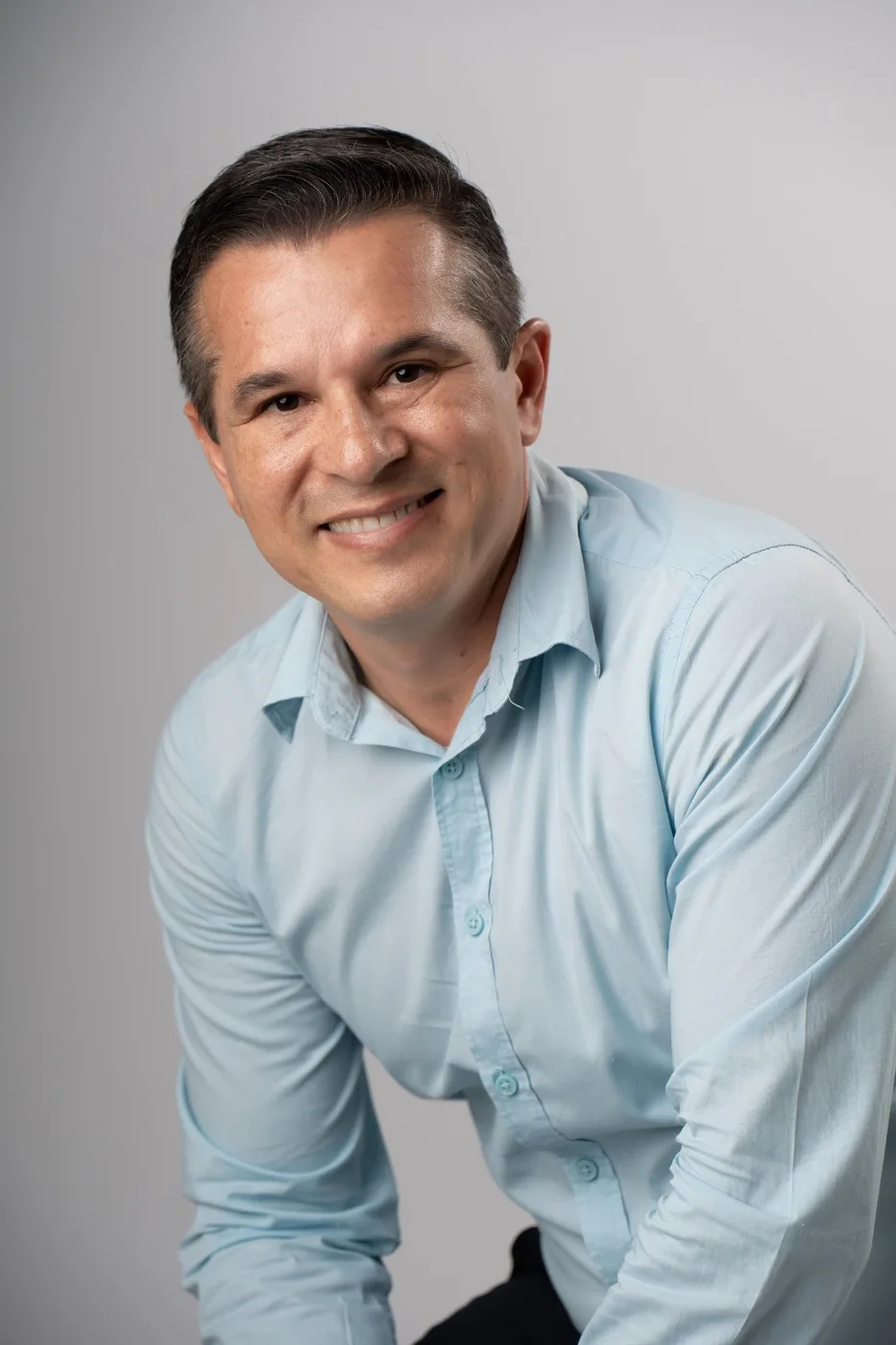 Reginaldo Ferreira em retrato descontraído